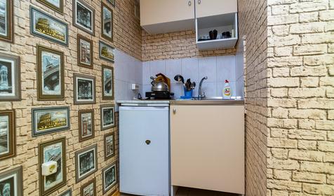 Трехместный отдельный домик с собственной кухней. Гостевой дом Альпийская горка. Небуг