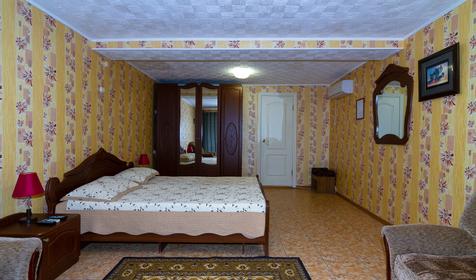 Люкс четырехместный. Гостевой дом Альпийская горка, Туапсинский район, п. Небуг