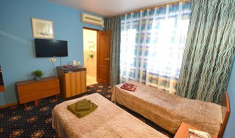 Двухместный Твин, 2 категория. Мини-отель Изумрудный, г. Геленджик, п. Кабардинка