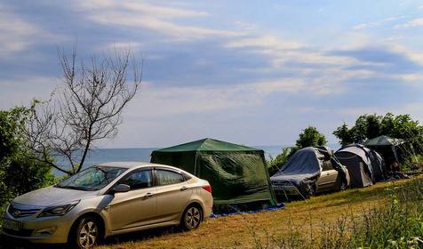 Автокемпинг 9-й километр, Туапсинский район, п. Джубга