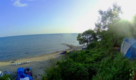 Автокемпинг 9-й километр, Туапсинский район, п. Джубга