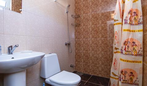 Трехместный с кондиционером. Гостевой дом На Береговой 18. Геленджик, Архипо-Осиповка