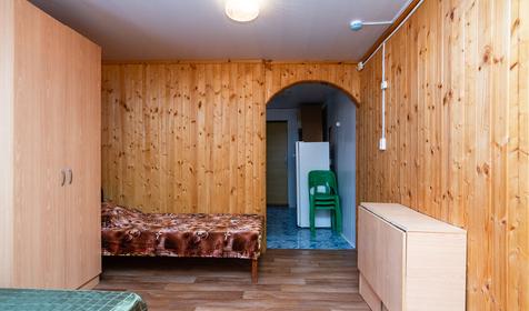 Деревянный домик. База отдыха Русалочка, г. Анапа, ст. Благовещенская