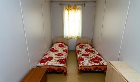 Двух-, трехместный (с удобствами на этаже). База отдыха Русалочка, г. Анапа, ст. Благовещенская