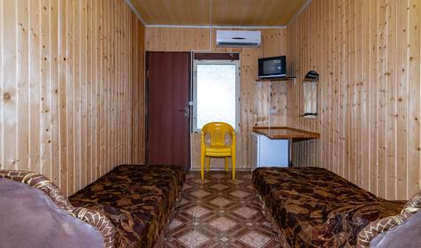 Двухместный со всеми удобствами. База отдыха Русалочка, г. Анапа, ст. Благовещенская