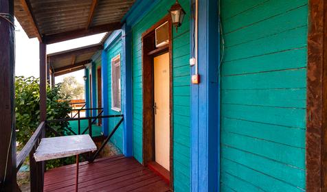 Двухместный со всеми удобствами. База отдыха Русалочка, г. Анапа, ст. Благовещенская