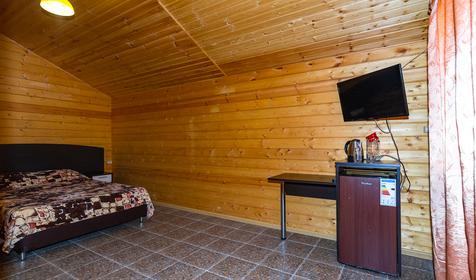 Двух-, трех-, четырехместные VIP домики. База отдыха Русалочка, г. Анапа, ст. Благовещенская