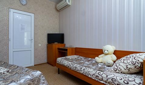 Четырехместный стандарт. Отель Love story, Анапа, Витязево