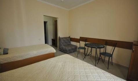 Стандарт трехместный. Гостиница Спарта. Геленджик, Дивноморское