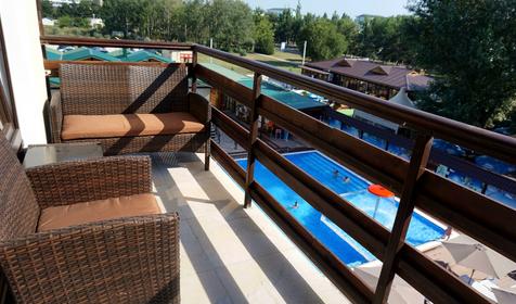 Делюкс двухместный плюс. Гостевой комплекс Хуторок, Анапа