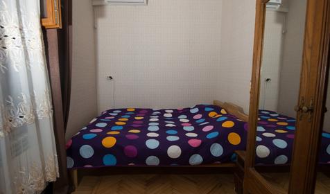 Бюджетный двухместныйс одной кроватью