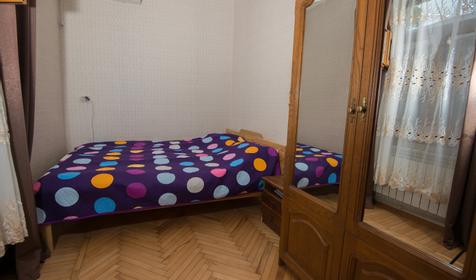 Бюджетный двухместныйс одной кроватью