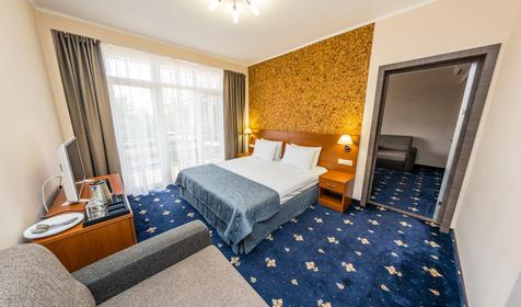 Делюкс четырехместный. Гостевой комплекс Хуторок, Анапа, Джемете