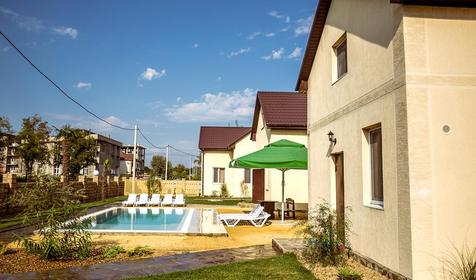 Восьмиместный коттедж. Пансионат Dublin & Dolphin, Анапа