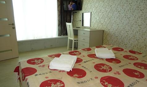 Люкс двухкомнатный с видом на море (с кухней и отдельным входом)