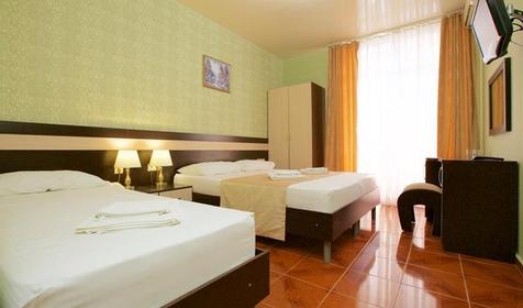 Стандарт трехместный с балконом. Отель Имера, Анапа, Витязево