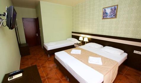 Стандарт четрырехместный без балкона. Отель Имера, Анапа, Витязево