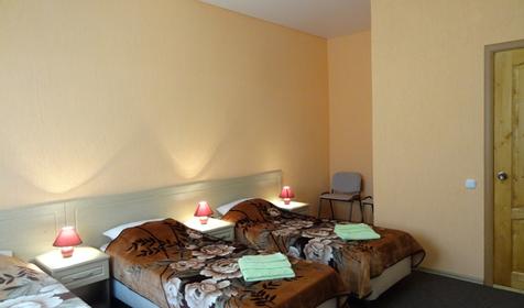 Стандарт трехместный. Курортный комплекс Индиго, Анапский район, п. Сукко