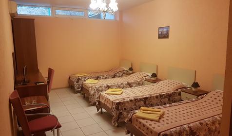 Четырехместный стандарт, цоколь. Курортный комплекс Индиго, Анапский район, п. Сукко