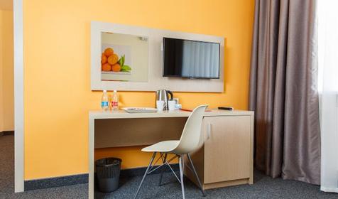 Семейный двухкомнатный. Отель Мандарин (бывш. "Агат"). Анапа, Пионерский проспект