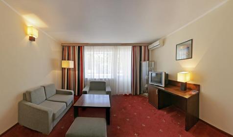 Двухместный двухкомнатный люкс, корпус 3. Пансионат Черное море, Анапа