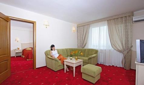  Двухместный трехкомнатный люкс. Пансионат Черное море, Анапа