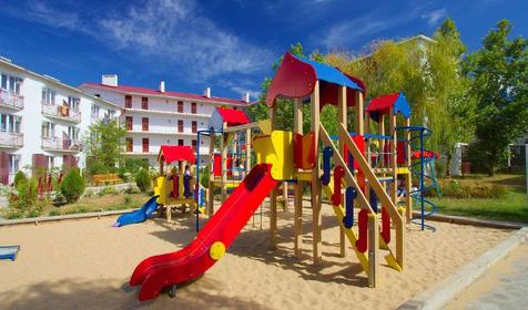 Детская площадка, пансионат Бригантина, г. Анапа