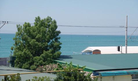 Вид на море. Гостевой дом Лазурит, Адлер