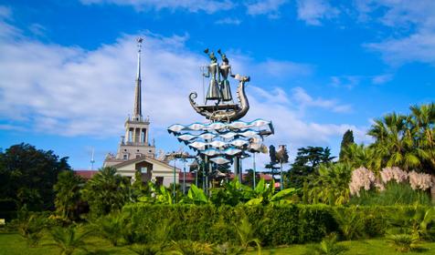 Железнодорожный вокзал Сочи