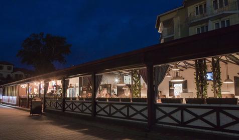 Ресторан Таурус. Пансионат Черноморье, Туапсинский район, п. Небуг