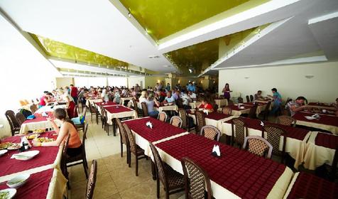 Столовая. Санаторий Малая Бухта, г. Анапа