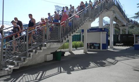 Тоннельная. Железнодорожная станция. Новороссийск. Анапа. Верхнебаканский