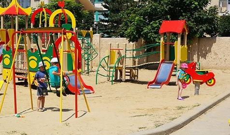 Детская площадка. Пансионат Фея SUNCLUB Resort&Spa 3 (бывш. Фея 3), г. Анапа