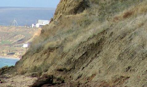 Прибрежная полоса на Таманском полуострове