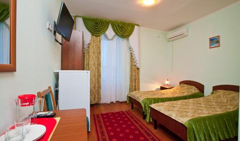 Двухместный стандарт. Гостевой дом Валентина. Витязево