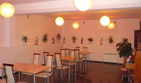 Обеденный зал гостевого дома Пекинский дворик, г. Геленджик