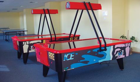 Аэрохоккей, база отдыха Казачий берег, Ейский район, ст. Должанская, Коса Долгая