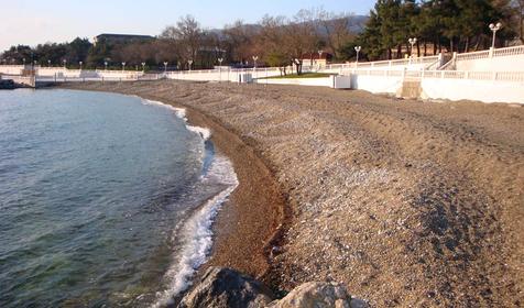 Пляж, г. Геленджик, с. Кабардинка