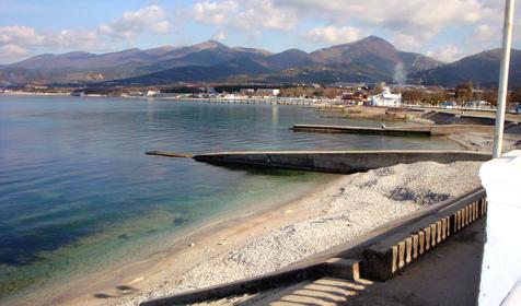 Пляж, г. Геленджик, с. Кабардинка