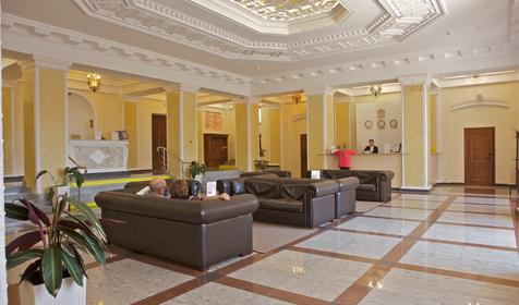 Холл. Клинический санаторий Металлург, г. Сочи