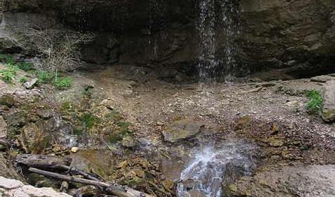 Водопад на реке Задубнова Караулка