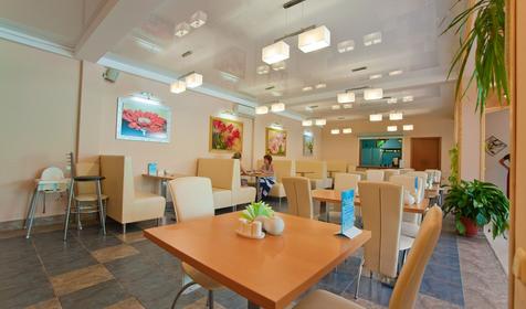 Столовая. Гостевой дом Дельфин, г. Сочи, Адлер