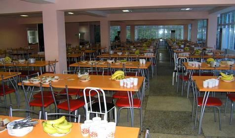 Столовая оздоровительного комплекса Им. А.И. Хальзева, Туапсинский район, п. Новомихайловский
