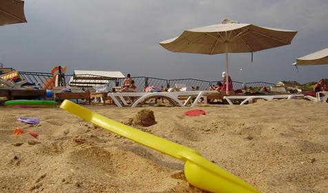 Собственный пляж гостевого комплекса Дворянское гнездо, г. Анапа, п. Витязево