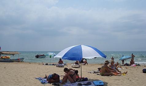 Пляж. Гостевой комплекс Марина, г. Анапа, п. Витязево