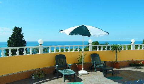 Терраса, гостевой дом Визит, г. Сочи, Хостинский район