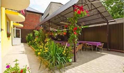 Территория. Гостевой дом по ул. Кати Соловьяновой 26, г. Анапа