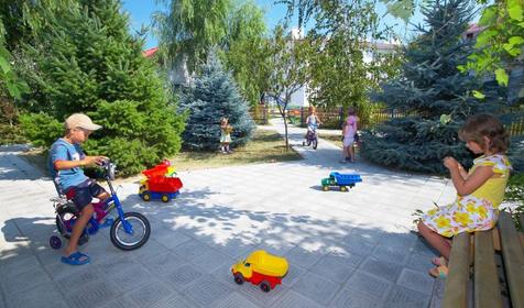 Детская площадка, пансионат Бригантина, г. Анапа