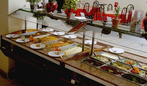 Питание по системе Шведский стол, Санаторий Малая бухта, г. Анапа
