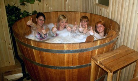 Пивные ванны. Ресторанно-гостиничный комплекс Старый замок, г. горячий Ключ